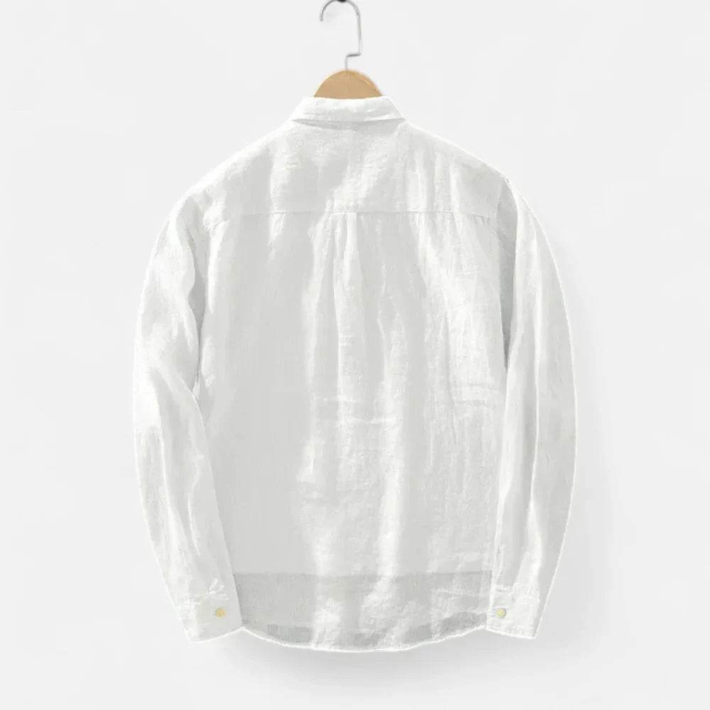 Linen Relaxed Fit Kurta Shirt