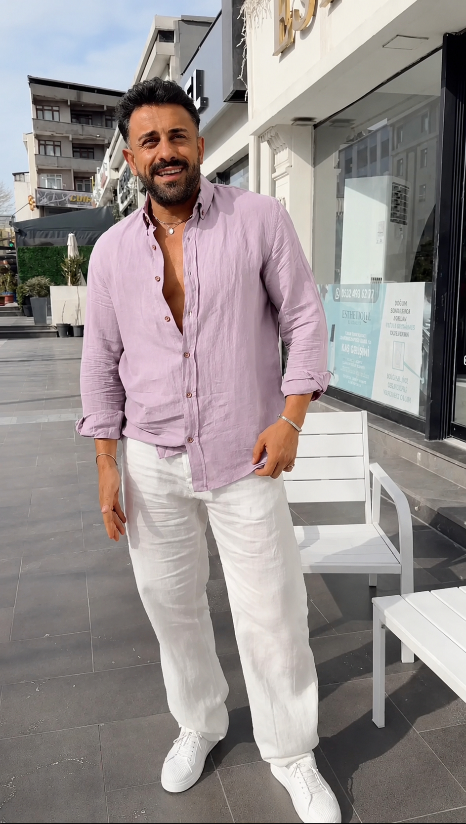 The Prime Linen Edition Set - Pink & White