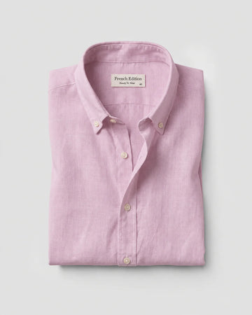 The Luxury Linen Shirt Pink