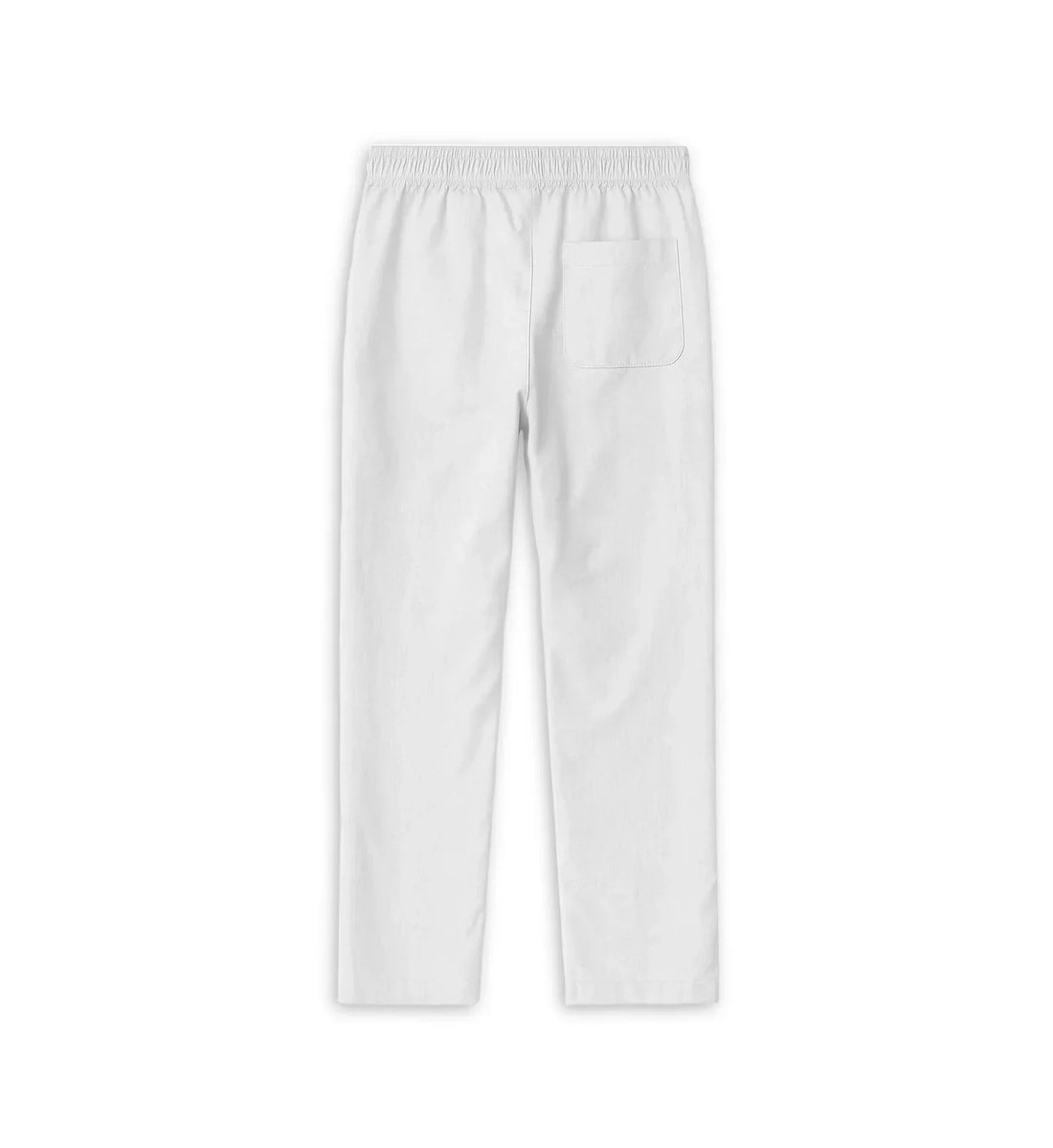 Linen Straight-Leg Trousers