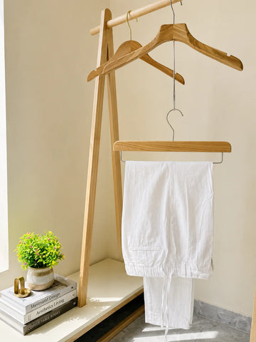 The Luxury Linen Essential Pant White
